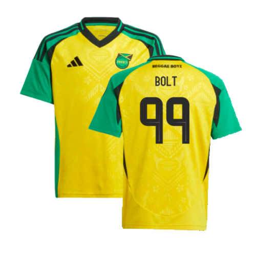 2024-2025 Jamaica Home Shirt (Kids) (Bolt 99)