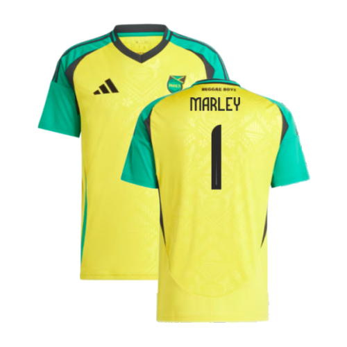 2024-2025 Jamaica Home Shirt (Marley 1)