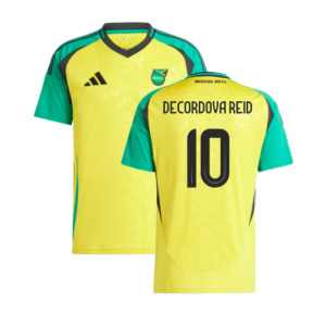 2024-2025 Jamaica Home Shirt (Womens) (Decordova Reid 10)