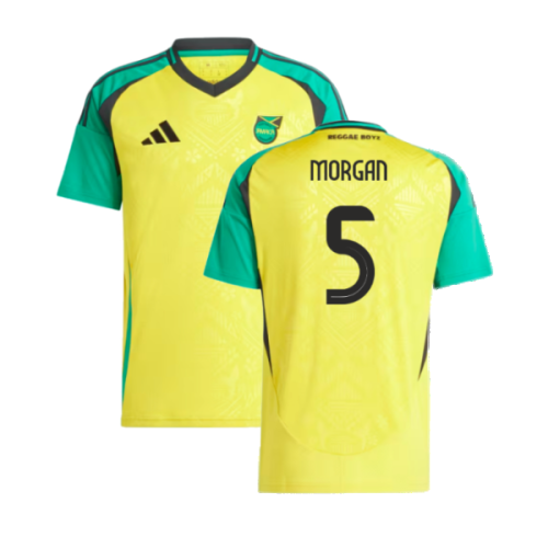 2024-2025 Jamaica Home Shirt (Womens) (Morgan 5)