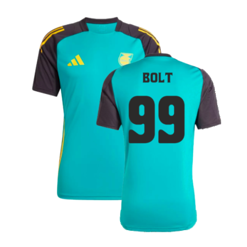 2024-2025 Jamaica Training Jersey (Green) (Bolt 99)