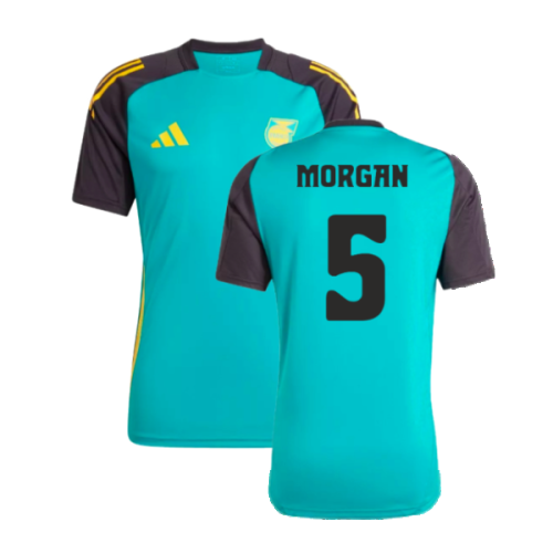 2024-2025 Jamaica Training Jersey (Green) (Morgan 5)