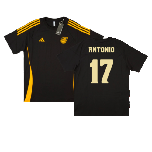 2024-2025 Jamaica Training Tee (Black) (Antonio 17)