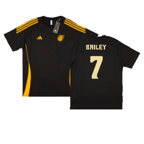 2024-2025 Jamaica Training Tee (Black) (Bailey 7)