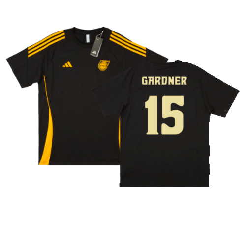 2024-2025 Jamaica Training Tee (Black) (Gardner 15)