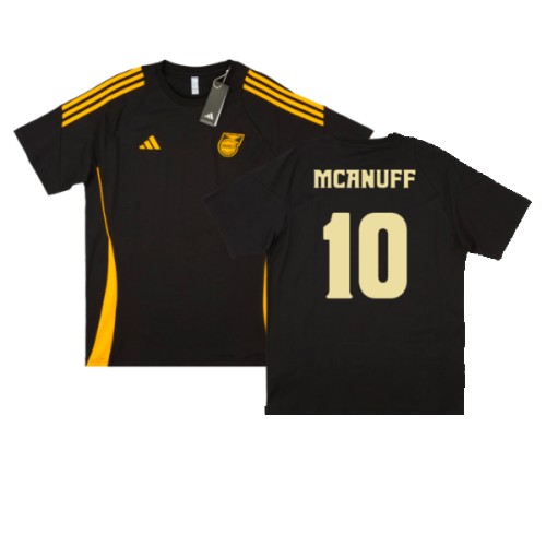 2024-2025 Jamaica Training Tee (Black) (McAnuff 10)