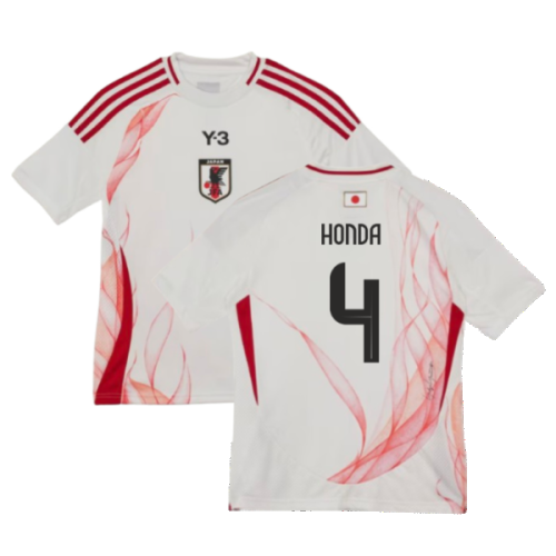 2024-2025 Japan Away Shirt (Kids) (Honda 4)