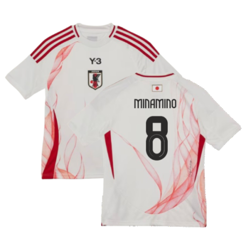 2024-2025 Japan Away Shirt (Kids) (Minamino 8)