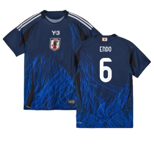 2024-2025 Japan x Y3 Home Authentic Shirt (Endo 6)