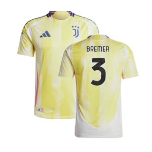 2024-2025 Juventus Authentic Away Shirt (Bremer 3)