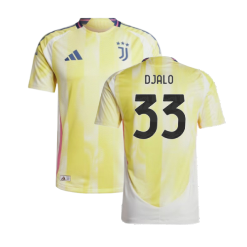 2024-2025 Juventus Authentic Away Shirt (Djalo 33)