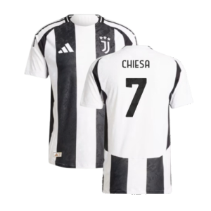 2024-2025 Juventus Authentic Home Shirt (Chiesa 7) 2024-2025 Juventus Authentic Home Shirt (Chiesa 7)