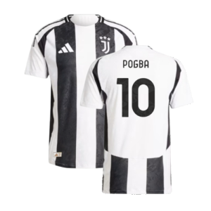 2024-2025 Juventus Authentic Home Shirt (Pogba 10)