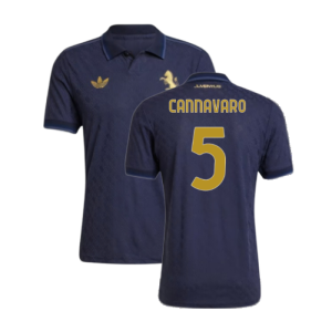 2024-2025 Juventus Authentic Third Shirt (Cannavaro 5)