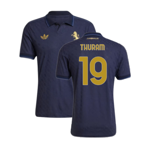 2024-2025 Juventus Authentic Third Shirt (Thuram 19)