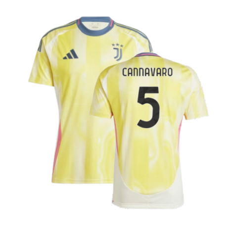 2024-2025 Juventus Away Shirt (Cannavaro 5)