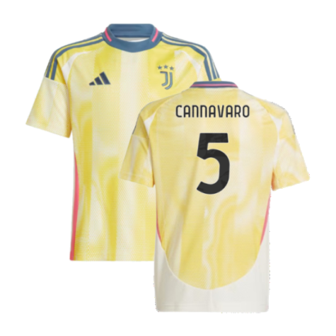 2024-2025 Juventus Away Shirt (Kids) (Cannavaro 5)