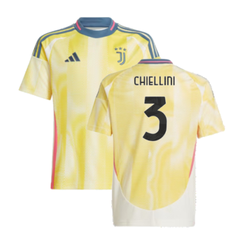 2024-2025 Juventus Away Shirt (Kids) (Chiellini 3)