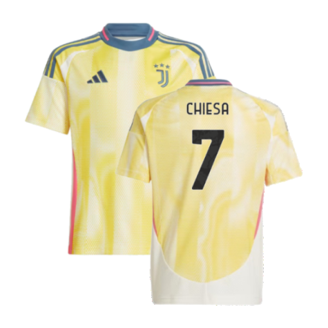 2024-2025 Juventus Away Shirt (Kids) (Chiesa 7)