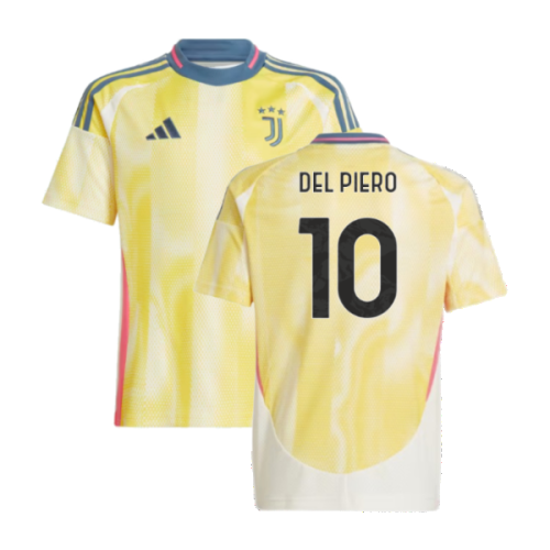 2024-2025 Juventus Away Shirt (Kids) (Del Piero 10)