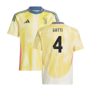 2024-2025 Juventus Away Shirt (Kids) (Gatti 4)