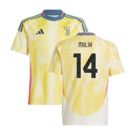 2024-2025 Juventus Away Shirt (Kids) (Milik 14)