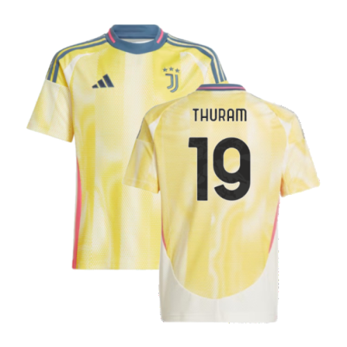 2024-2025 Juventus Away Shirt (Kids) (Thuram 19)