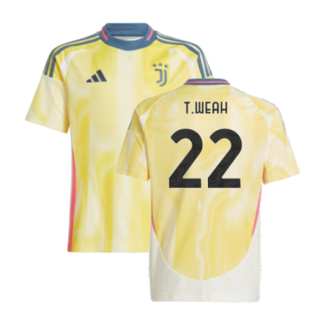 2024-2025 Juventus Away Shirt (Kids) (T.Weah 22)