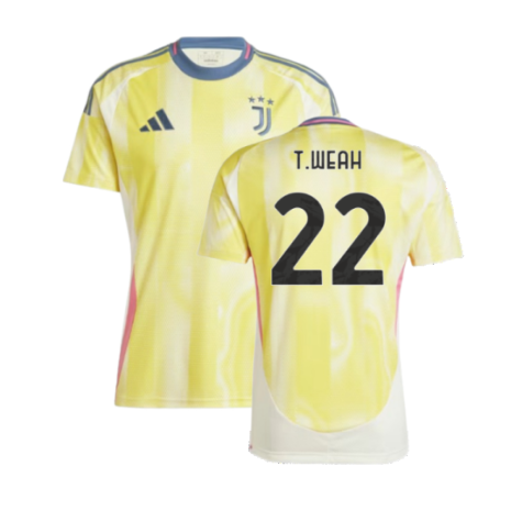 2024-2025 Juventus Away Shirt (T.Weah 22)
