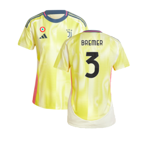 2024-2025 Juventus Away Shirt (Womens) (Bremer 3)