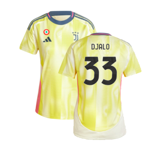 2024-2025 Juventus Away Shirt (Womens) (Djalo 33)
