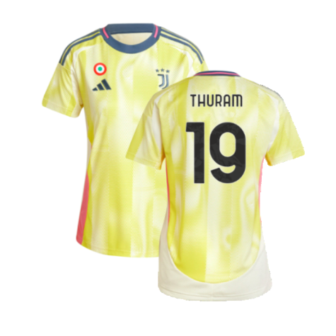 2024-2025 Juventus Away Shirt (Womens) (Thuram 19)