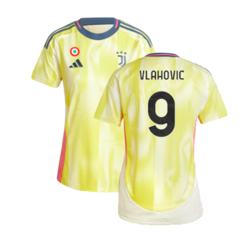 2024-2025 Juventus Away Shirt (Womens) (Vlahovic 9)