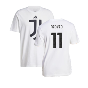 2024-2025 Juventus DNA Graphic Tee (White) (Nedved 11)