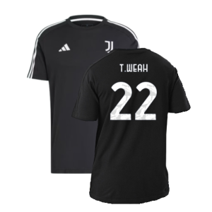 2024-2025 Juventus DNA Tee (Black) (T.Weah 22)