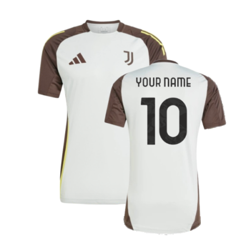 2024-2025 Juventus EU Training Jersey (Silver) (Your Name)