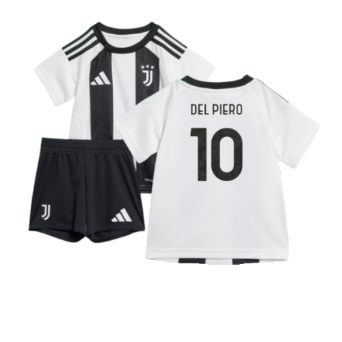 2024-2025 Juventus Home Baby Kit (Del Piero 10)