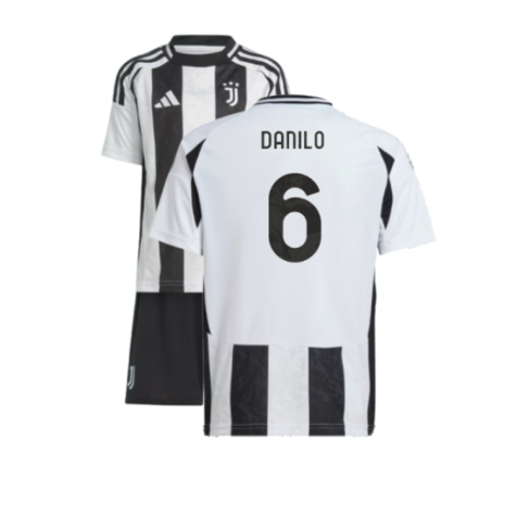 2024-2025 Juventus Home Mini Kit (Danilo 6)