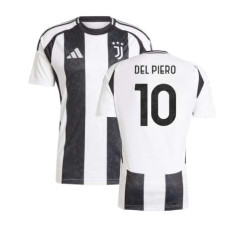 2024-2025 Juventus Home Shirt (Del Piero 10)