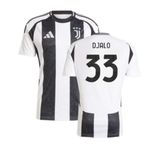 2024-2025 Juventus Home Shirt (Djalo 33) 2024-2025 Juventus Home Shirt (Djalo 33)