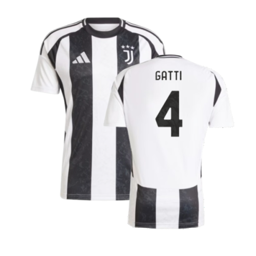 2024-2025 Juventus Home Shirt (Gatti 4)