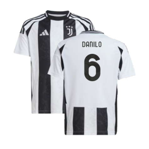 2024-2025 Juventus Home Shirt (Kids) (Danilo 6)