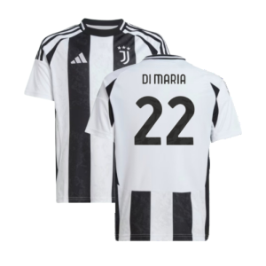 2024-2025 Juventus Home Shirt (Kids) (Di Maria 22)