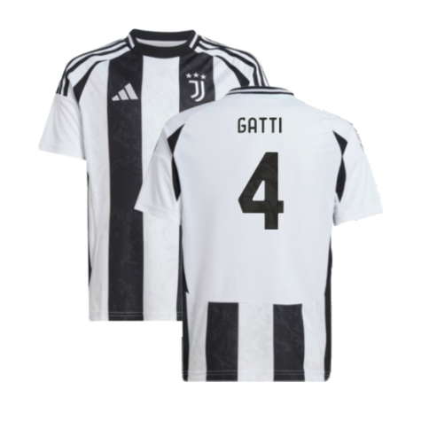 2024-2025 Juventus Home Shirt (Kids) (Gatti 4)