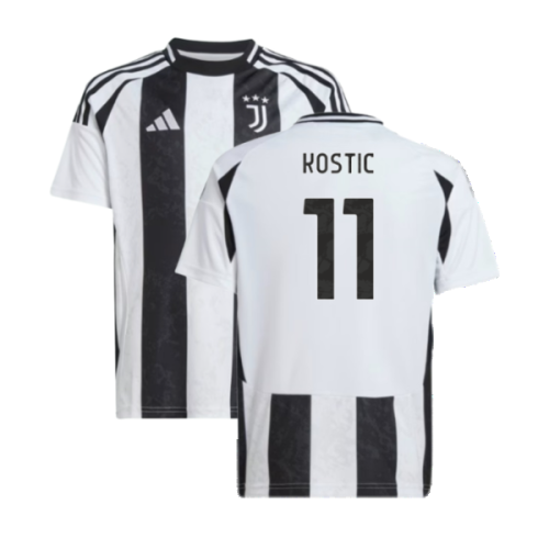 2024-2025 Juventus Home Shirt (Kids) (Kostic 11)