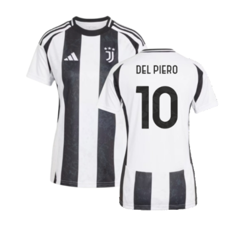 2024-2025 Juventus Home Shirt (Womens) (Del Piero 10)