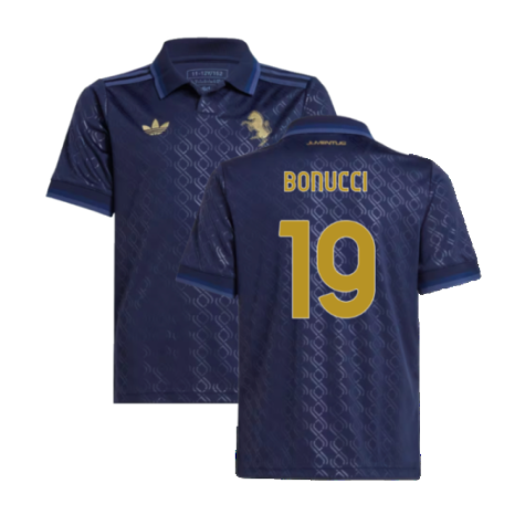 2024-2025 Juventus Third Shirt (Kids) (Bonucci 19)