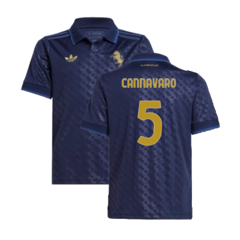 2024-2025 Juventus Third Shirt (Kids) (Cannavaro 5)