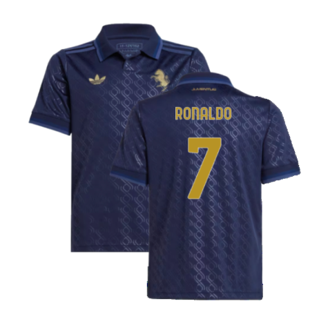 2024-2025 Juventus Third Shirt (Kids) (Ronaldo 7)