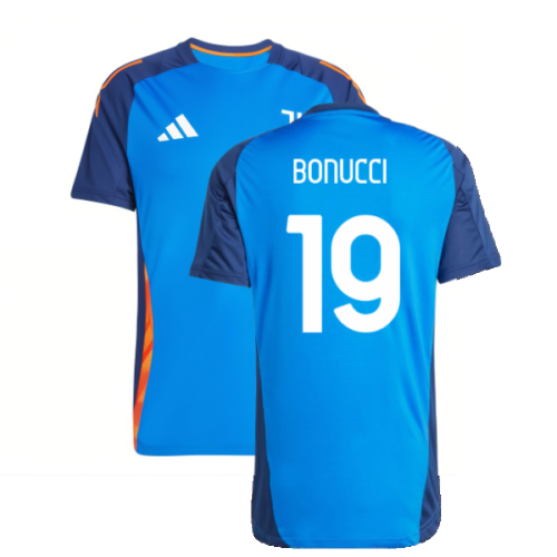 2024-2025 Juventus Training Jersey (Blue) (Bonucci 19)